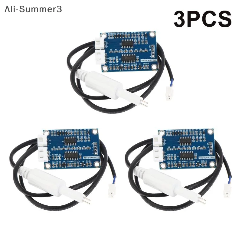 (YY) 1/2/3Pcs TDS Sensor Module For Arduino 51/STM32 With DS18B20 Temperature Dissolved Solids Analog Signal Soluble Solid Water