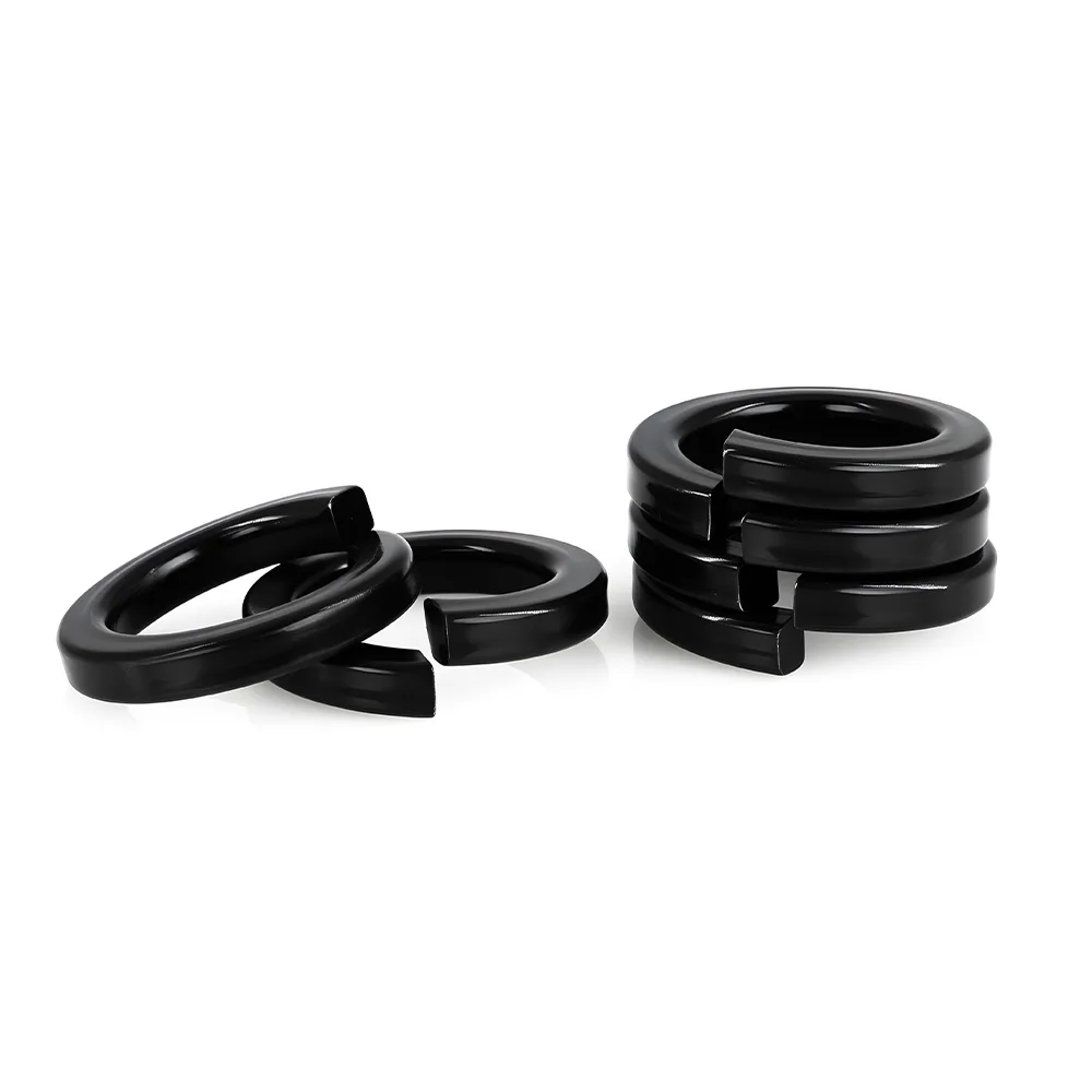 

20/50/100pcs M2.5 M3 M4 M5 M6 M8 M10 304 stainless steel Black Spring Washer Split Lock Elastic Gasket