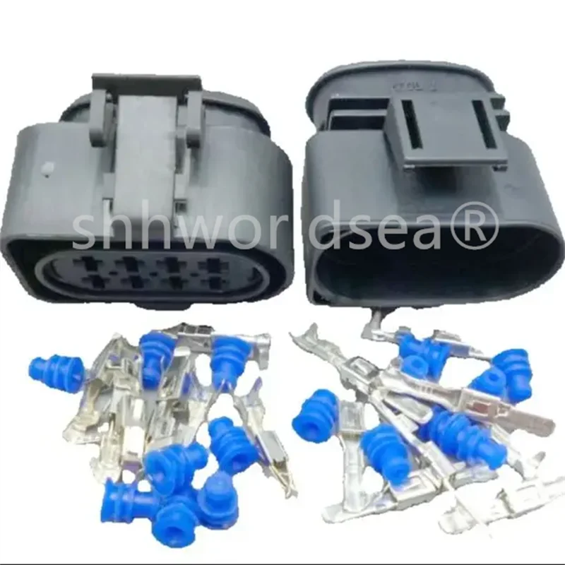 Shhworldsea 50sets 8 Pin 3.5m Car Oil nozzle plug Fuel spray nozzle plug Auto common rail crankshaft sensor connector