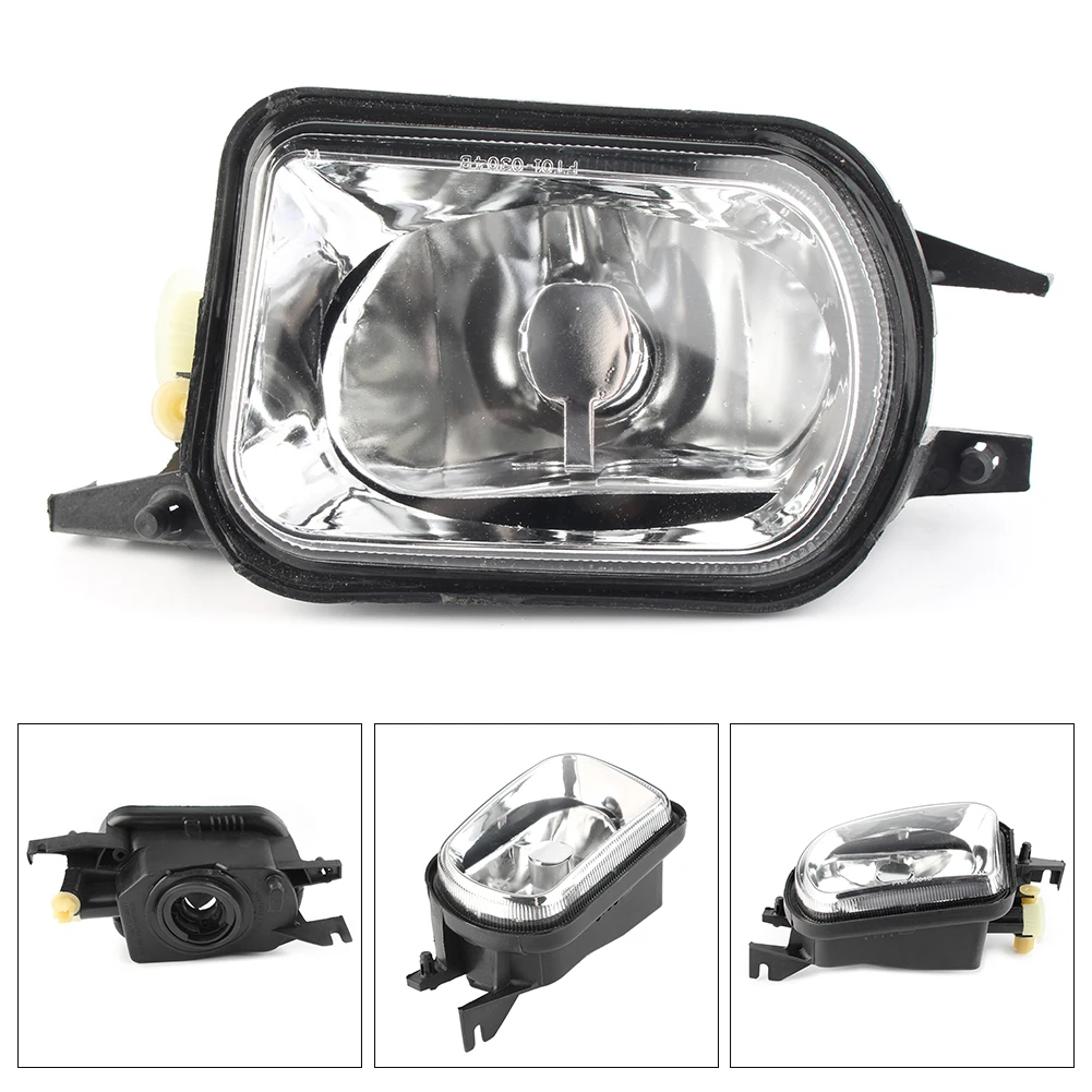 Right Front Fog Light LED Driving Light Housing Cover for Mercedes Benz W203 C-Class W215 W209 R230 R170 Auto Accessories