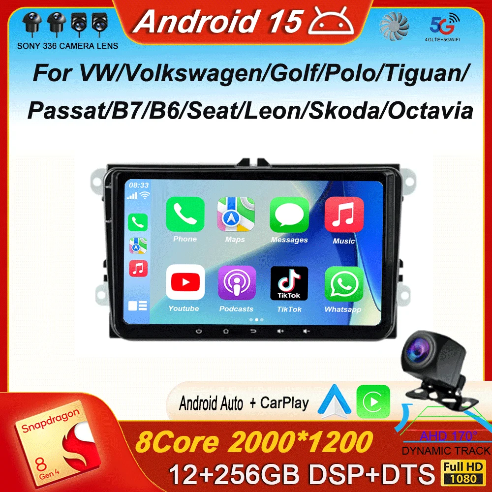 9“ Android 15 Car R… - image