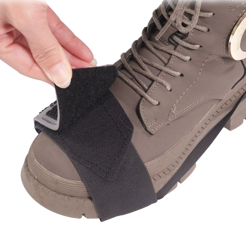 For ALL Motorcycle Shoe Protector Shoe Boot Cover Shifter Companion Black