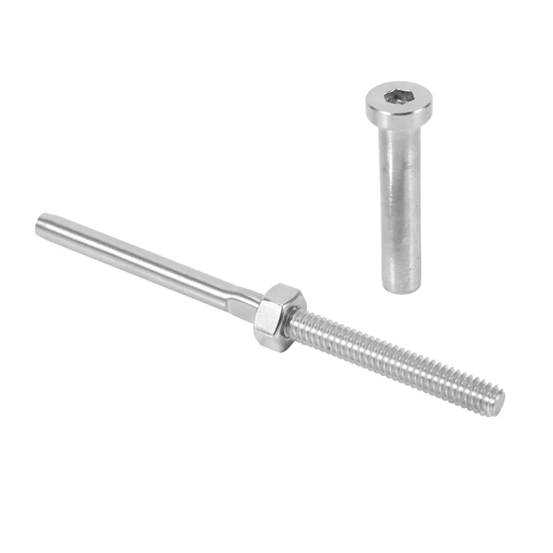 ABLQ Stemball Swage ورأس سداسي غير مرئي، حزمة مجموعة طرفية مناسبة للتوتر، 30 زوجًا