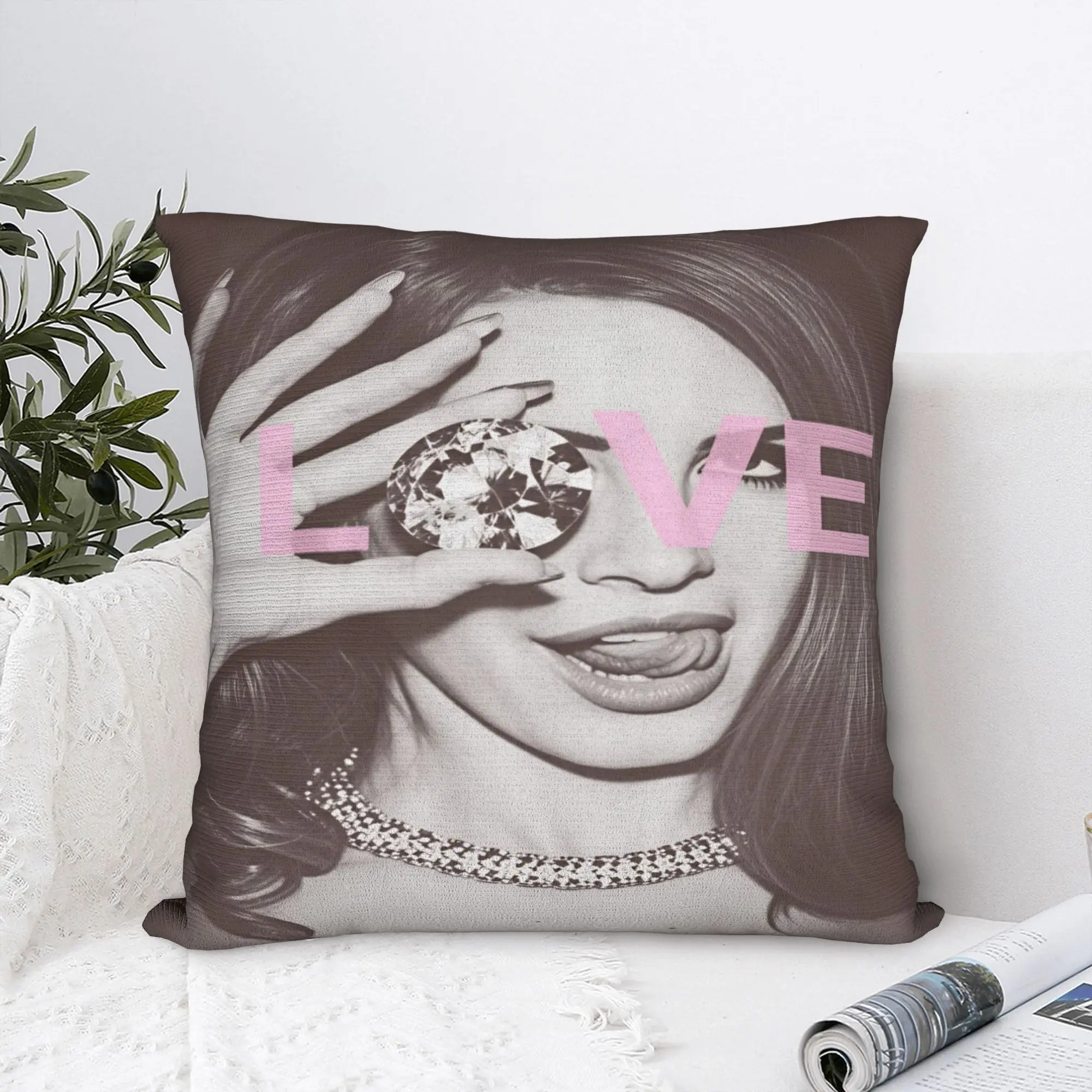 Hot Singer Lana Del Rey Pillow Case  Fashion Pillow Cover Comfy Pillowcases For Living Room Sofa