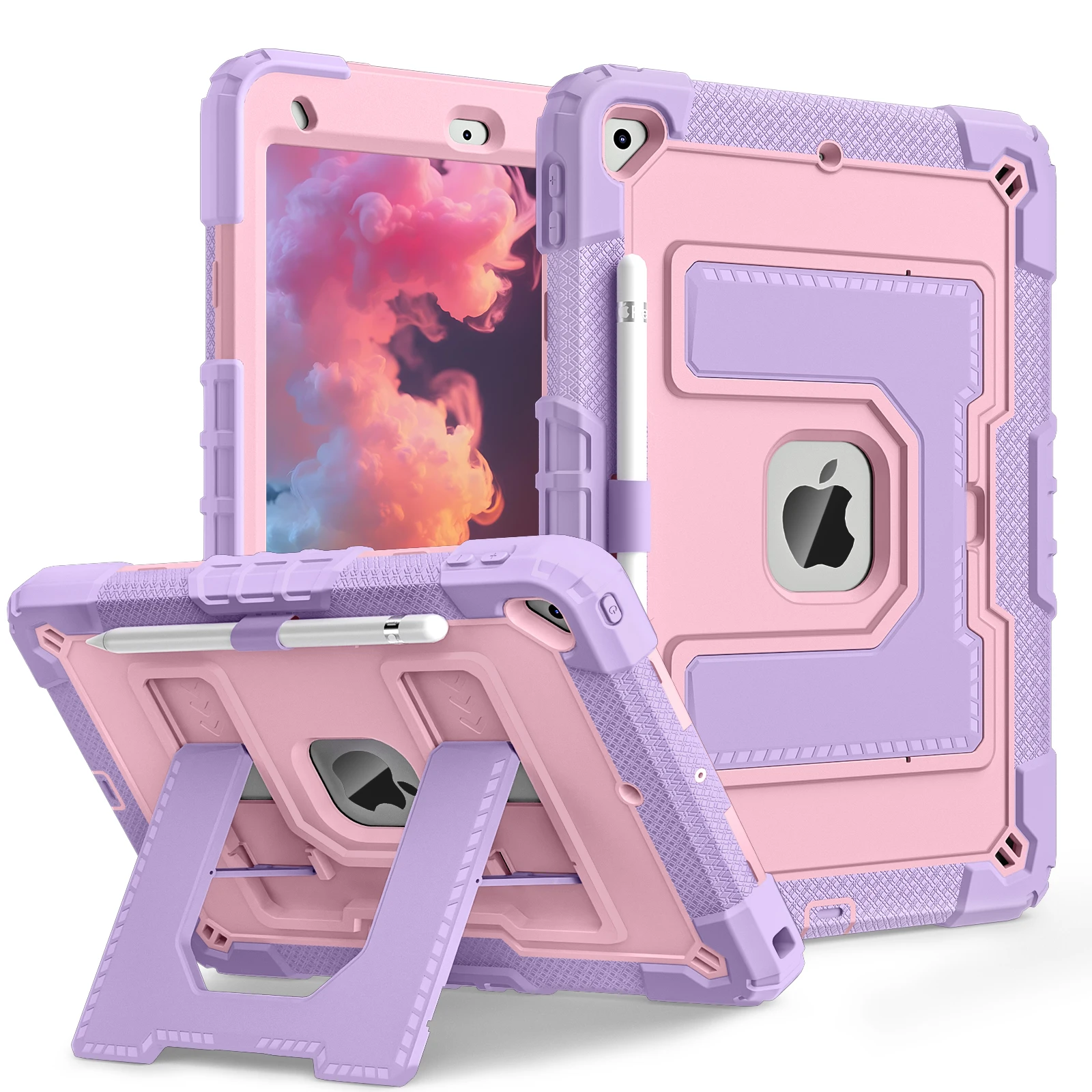 

Детский чехол для iPad 10.2 7th 8th 9th 2019 2020 2021 Прочный противоударный защитный чехол со встроенной подставкой