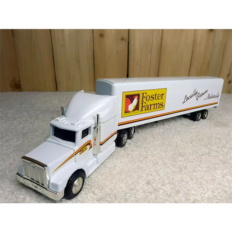 

Diecast ERTL 1:64 Scale Foster Farms American Wanguo Heavy-duty Truck Container Truck Is Out of Print Collectible Toy Gift