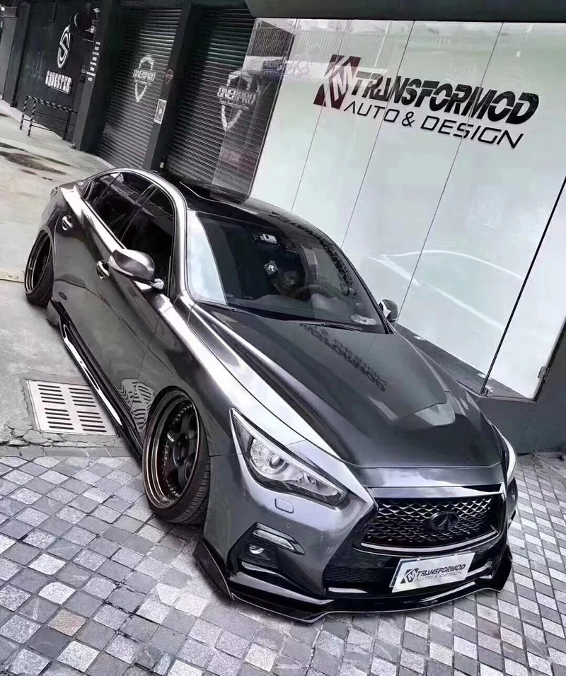 

Gunmetal Grey Glossy Metallic Vinyl Film Car Wrap Roll Sheet with Air Bubble Free DIY Adhesive Decal Car Wrapping Foil