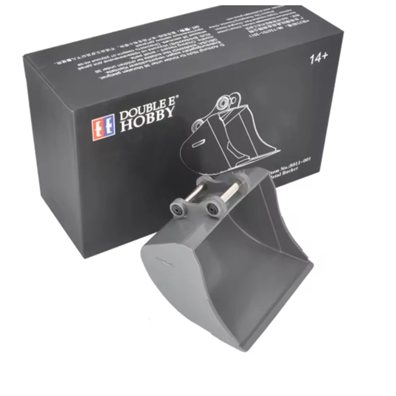 RC 1/14 دلو معدني هيدروليكي بلا أسنان لشاحنة يتم التحكم بها عن بُعد E010 E111 حفارة دلو عريض لتقوم بها بنفسك أجزاء #4