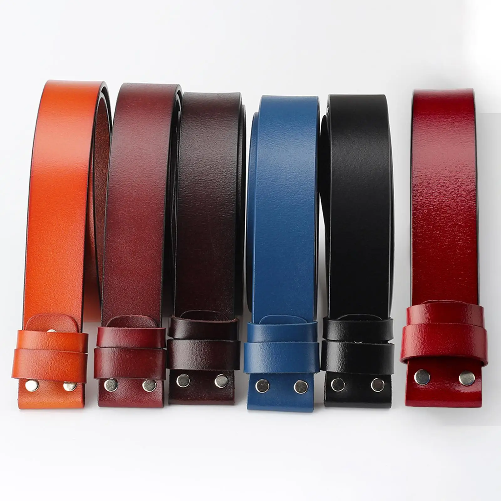 Replacement Belt Strap Unisex No Buckle Belt for Trousers Men Replacement