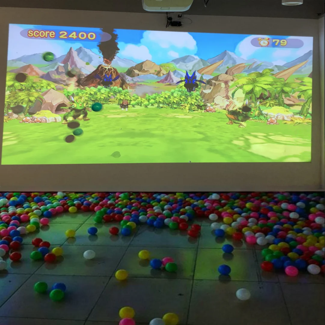 

A sensor with 22 interactive games perfect for family entertainment in amusement parks shopping malls and more