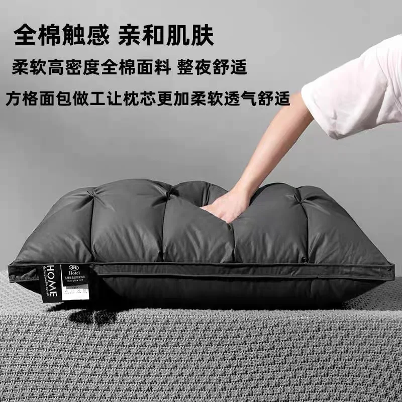 Immagine 6: Soffice cuscino morbido interno per hotel, supporto cervicale speciale, aiuto per il sonno, la coppia domestica non si colpisce