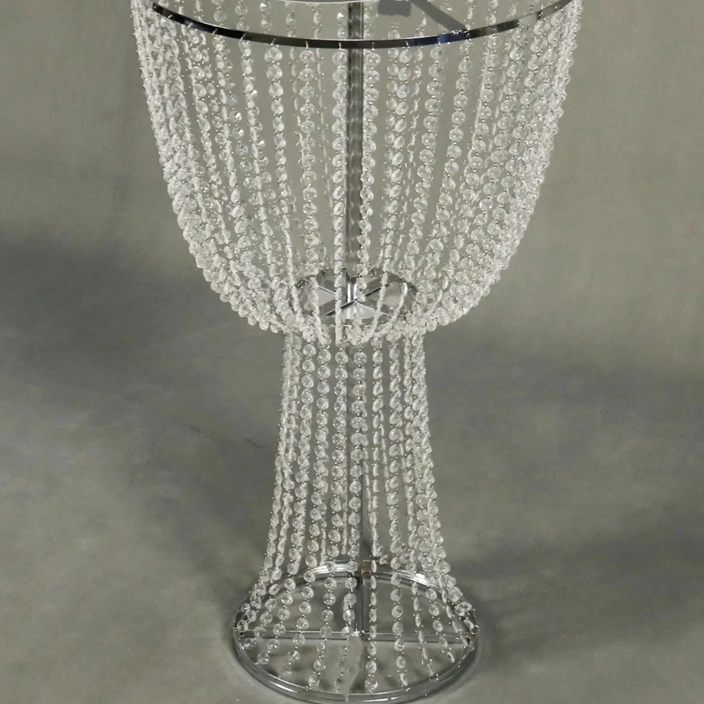 5 قطع 80 سم) 2025 لا حاجة إلى قابس حامل زهور ذهبي من الأكريليك الشفاف |   قطعة مركزية لحفلات الزفاف |   حامل مزهرية الطاولة |   ديكور الحدث