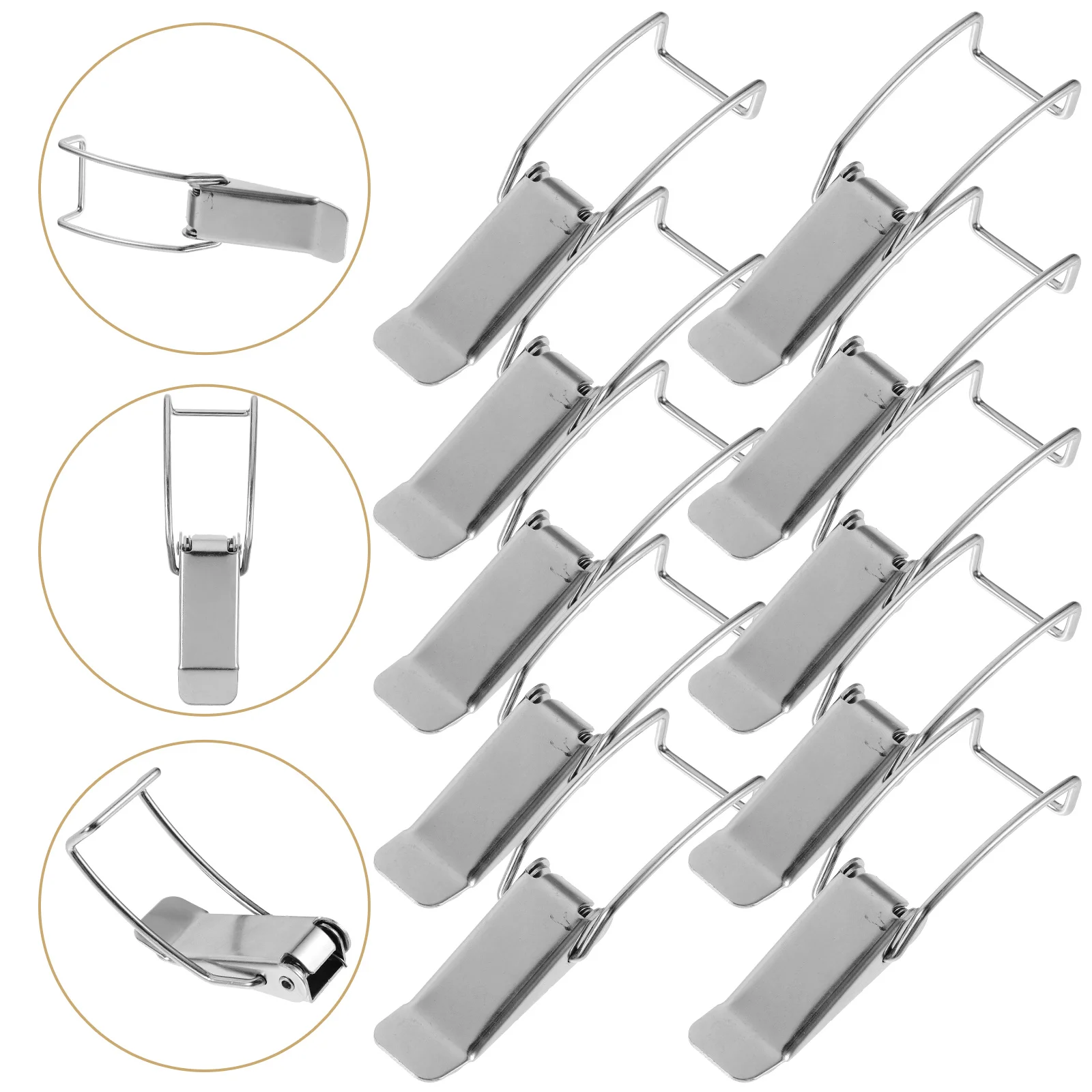 

10 Pcs Pot Lid Hook Kitchen Use Buckle Multifunctional Outdoor Sports