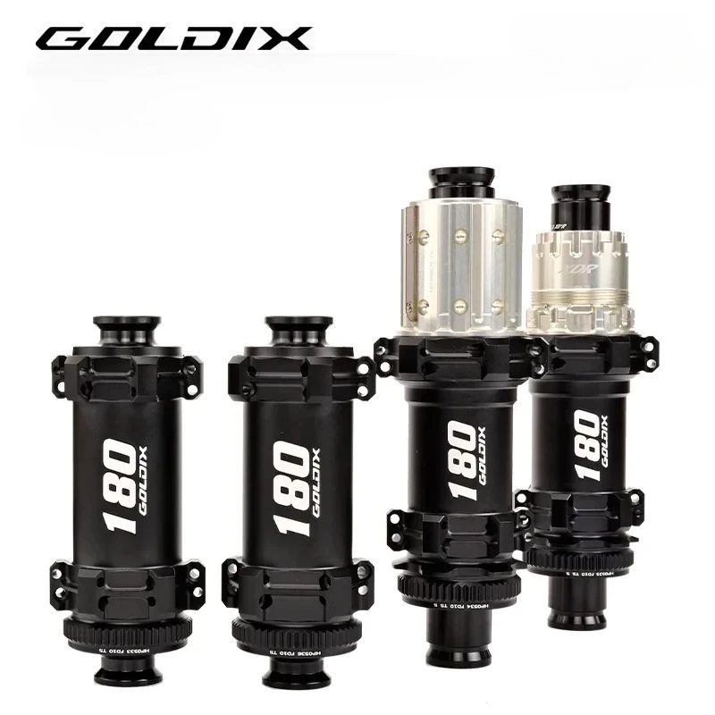 GOLDIX R180 Road Gravel Bike Hub Center Lock Disc Brake Straight Pull Spokes 60T Ratchet 20/24H Thru Axle for HG XDR Freewheel