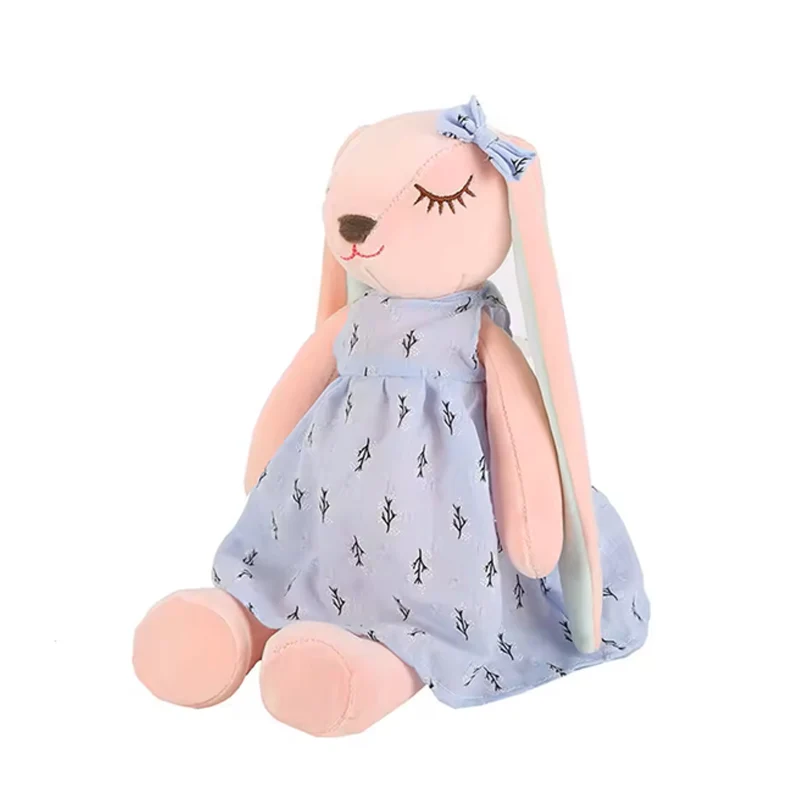 

Новая милая плюшевая игрушка-кролик Soothing Rabbit Doll, 35/45/55 см, для сна, мягкая игрушка для детей