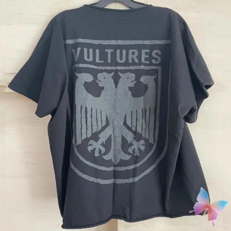 

Summer Album Surrounding Kanye T-shirt Hiphop Street Men Women Short Sleeve Tank Top Cotton One-piece Cut Vulture Tshirts