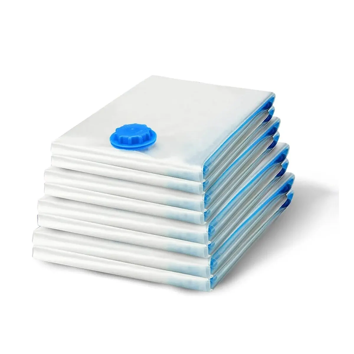 Jumbo Vacuum Storage Bags Space Saver Compression for Comforters and Blankets, Sealer Clothes