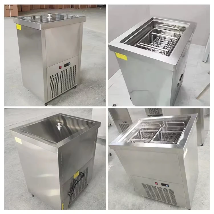 Cream Balls Food Processing 4 Moulds Ice Lolly Making Machine Popsicle Making Machine Ice Cream Ice Porridge Machine