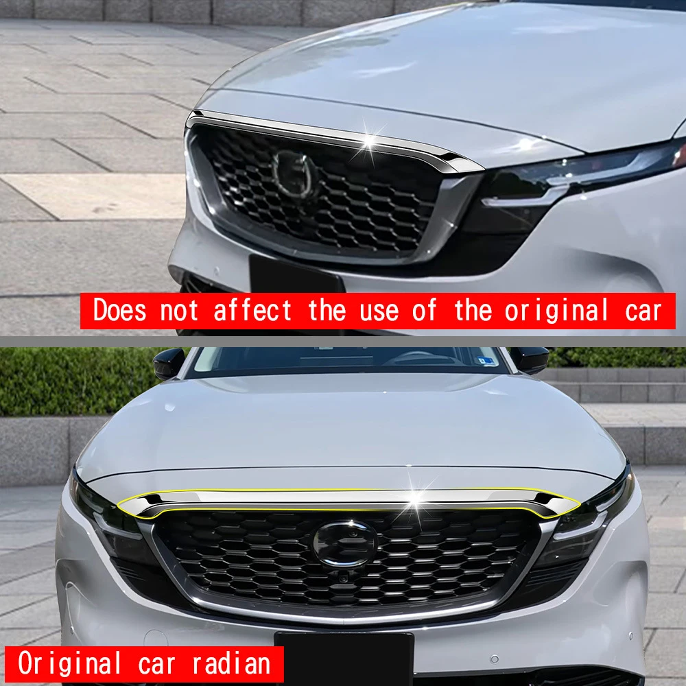 For Mazda CX-5 CX5 2026 2027 Front Bumper Lower Middle Mesh Grille Grill Car Front Center Lower Grille Auto Exterior Accessories