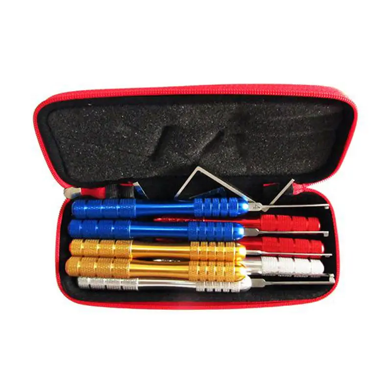HUK 8 + 2 pcs Color dimple Kaba lock pick Locksmith pick Kaba lock Locksmith tool set