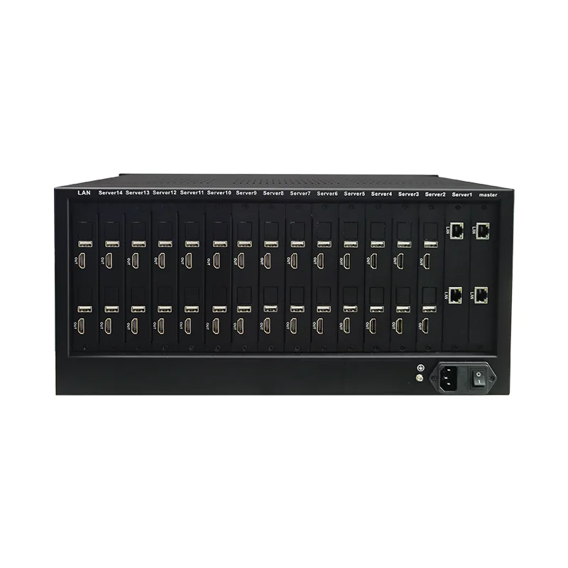 Original Digital 4K H.265 H.264 IP Video Decoder Server with Split-Screen Matrix for Surveillance Camera and Video Wall