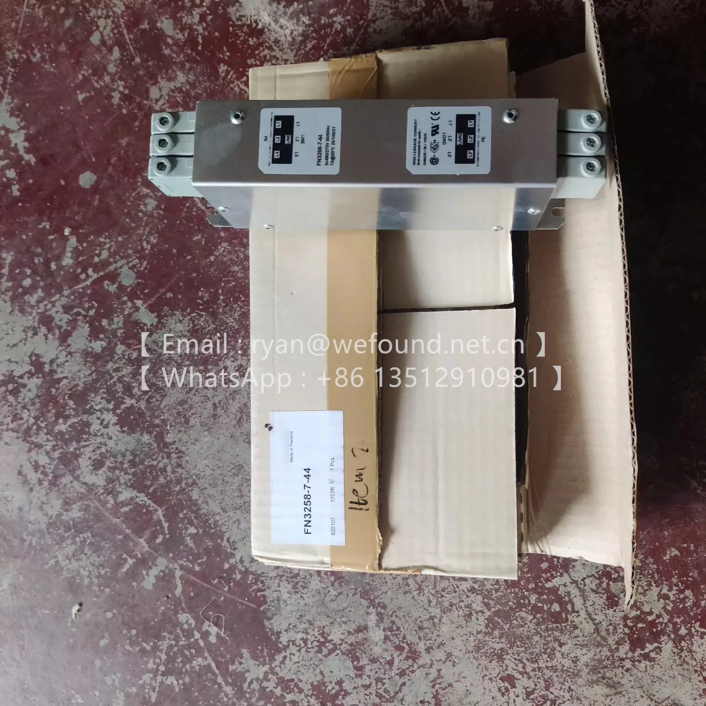 

FN3258-7-44 Трехфазный фильтр ЭМК