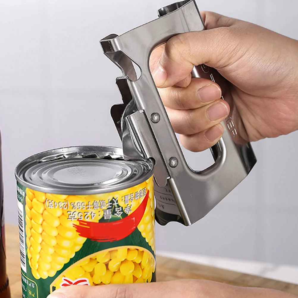 

Stainless Steel Bottle Opener Manual Multi Function Portable Beer Can Lid Openers Widely Used Home Camping Travel Club