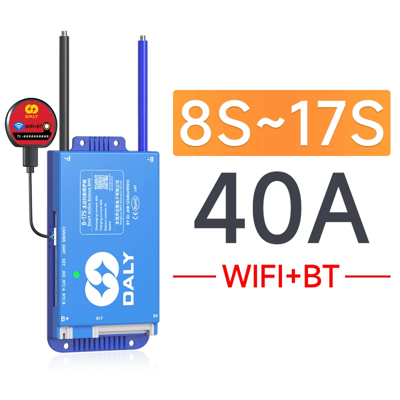 Variant: 8S-17S 40A WIFI BMS