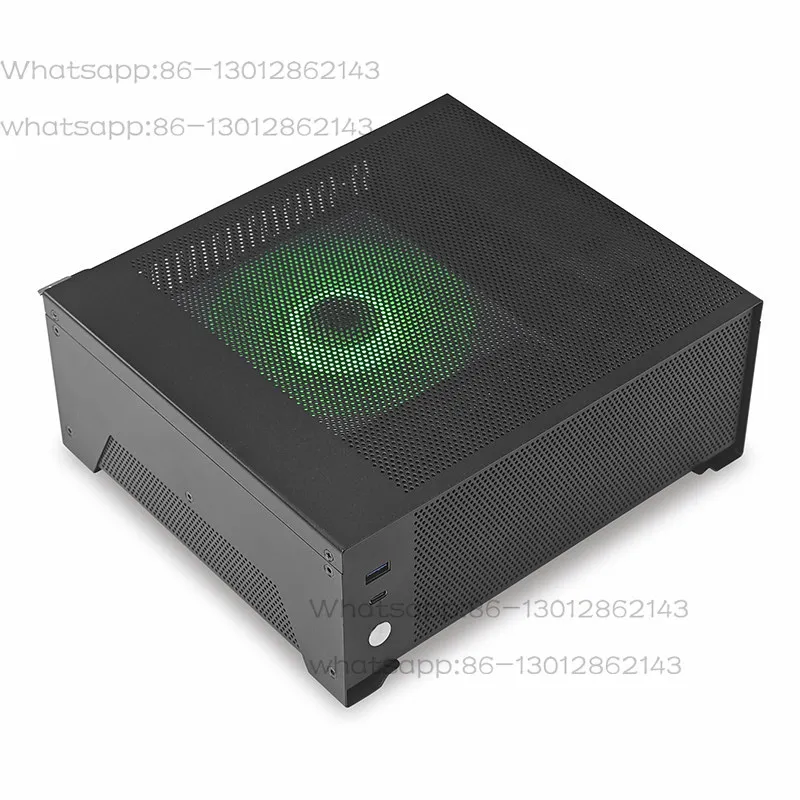 Chassis I Mini PC DIY Desktop Thin Horizontal Core Graphics Small Chassis 4.8L Small 1U Power Supply