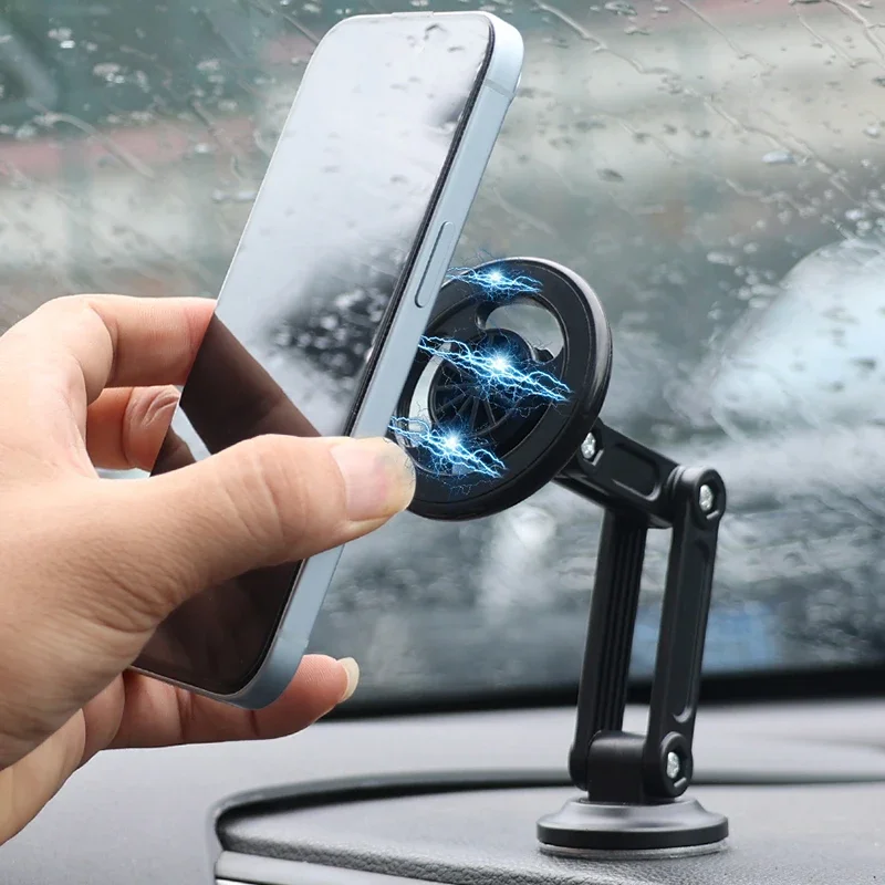 360 Degree Rotatable Car Magnetic Mobile Phone Holder Mount Auto Dashboard GPS Navigation Cellphones Bracket Stand For iPhone Mi