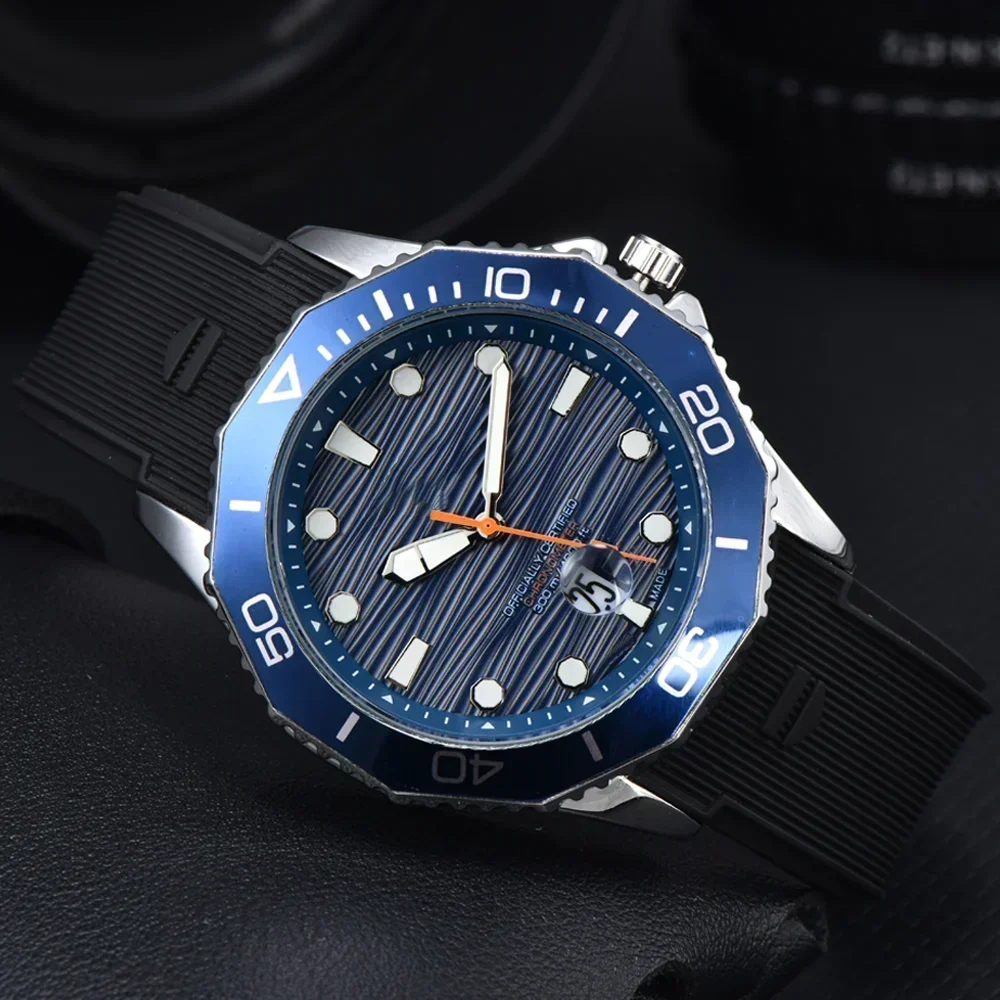 New Original Brand Watches for Men Classic Multifunction Full Stainless Steel Watch Business Automatic Date AAA Quartz Clocks