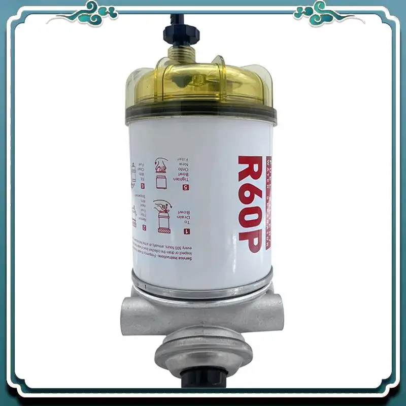 

ABTU-Fuel Filter R60P Marine Fuel Water Separator Replacement For Marine Outboard Motor Boat Accessories Replaces