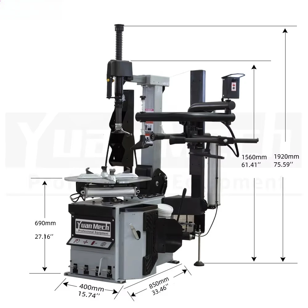 C9573 Tire Equipment Desmontadora De Neumaticos Efficient Tyre Changing Machine