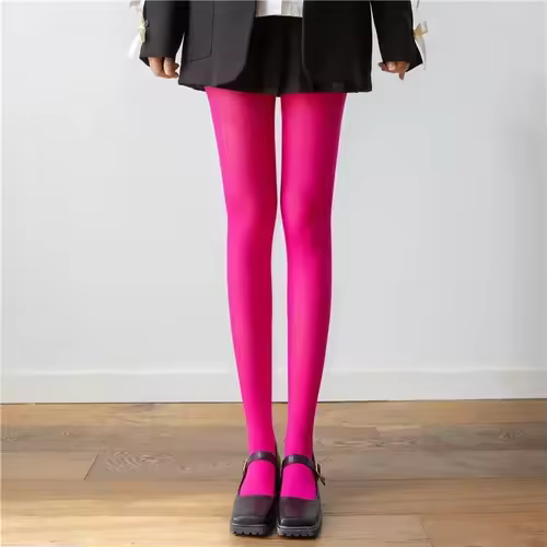 Trendix New Red Stockings Women Bodycon Super Elastic See Through Lace Pantyhose Autumn Sexy Slim Elegant Burgundy Tights Winter - Image 20