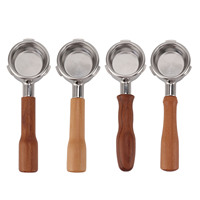 58mm Coffee Portafilter 3 Ears Stainless Steels Bottomless Portafilter Coffee Machine Accessories for Barsetto