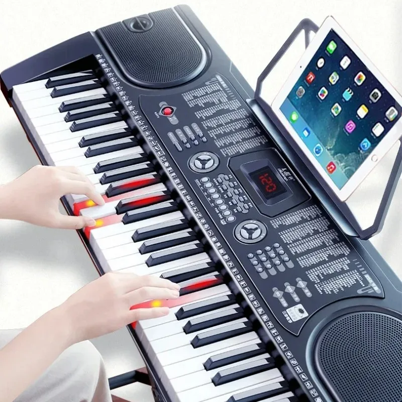 Adults Music Keyboard Electronic Piano Multifunctional Professional Synthes Small Electric Piano Kids Teclado Electronics DF50DZ