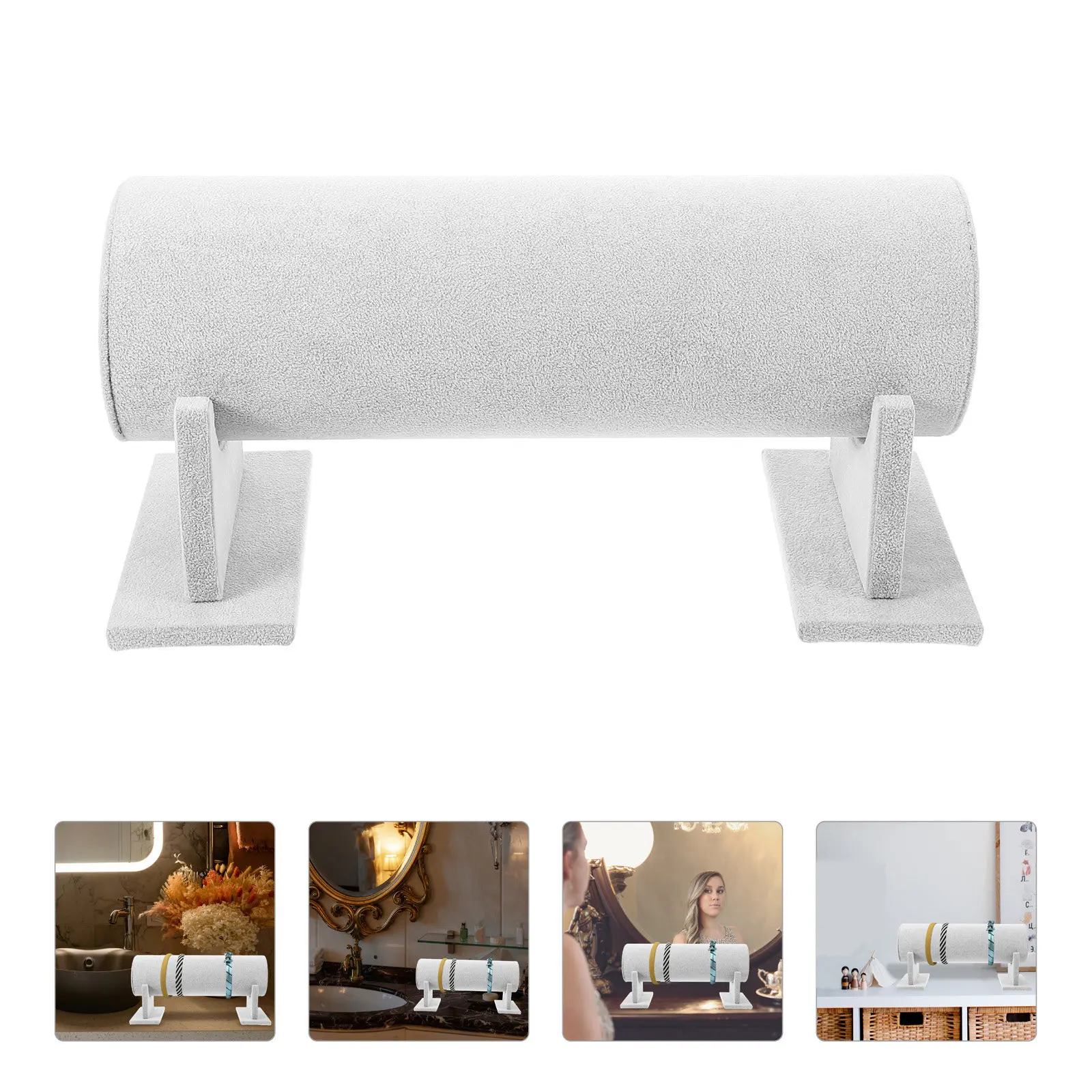 

35x11cm PVC Headband Display Rack Hair Bands Holder for Jewelry Store Or Home Use Compact Elegant Organizer for Hair Hoops