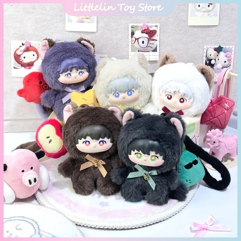 

Original Love And Deepspace Air Party Animal Series Blind Box Zayne Xavier Sylus Doll Cute Pendant Ornament Peripheral Gift