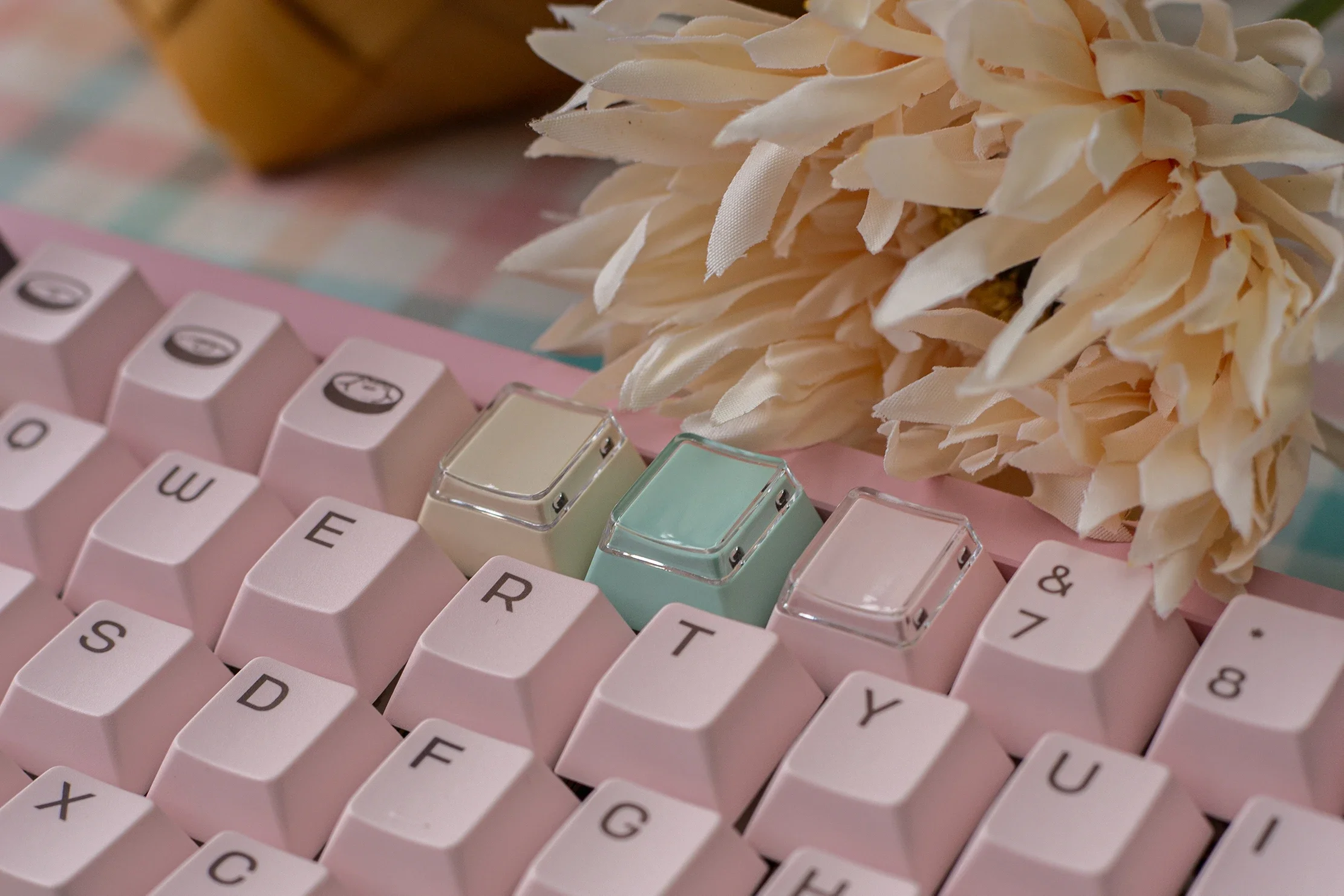 Originele, in de fabriek hoog gesublimeerde keycaps