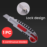 Large Art Knife Large Blade Heavy Stainless Steel Thickened Multi-Purpose Wallpaper Knife Tool Knife Stationery Cutting Supplies