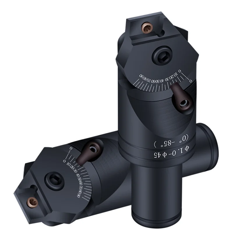 

【Lowest-Price!】Multi-Purpose Milling Chamfering Cutter Head C25 Universal Adjustable 0-85 Degrees For APMT1604 Carbide Inse