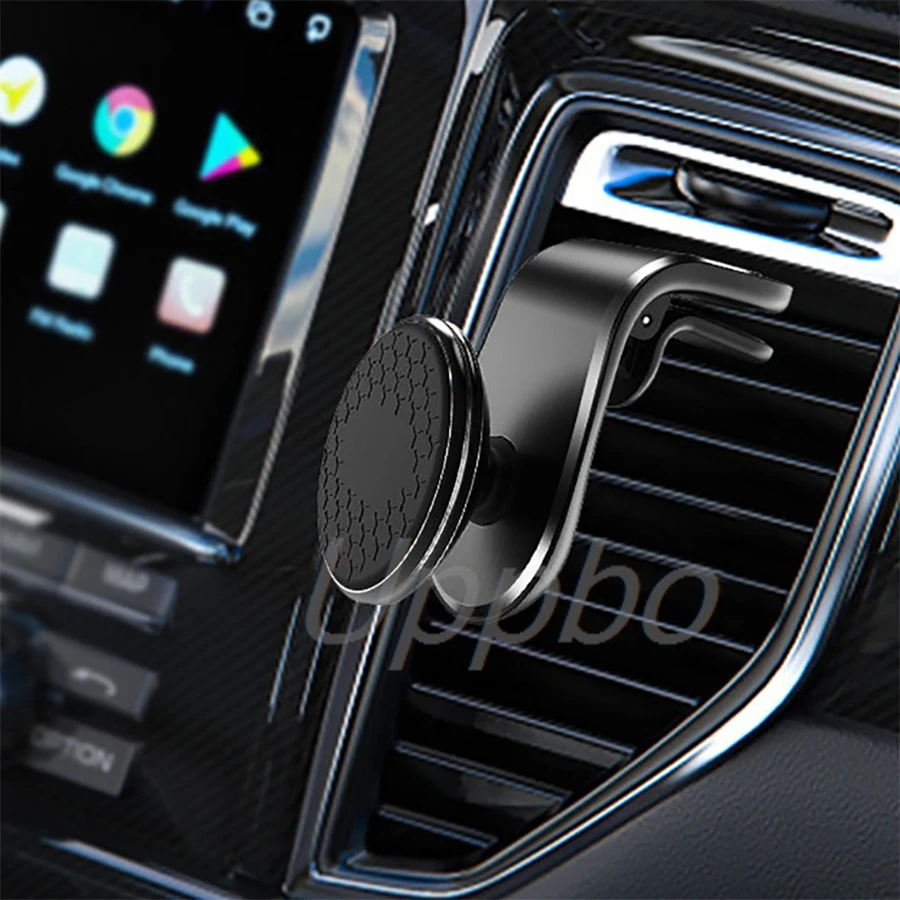 360° Rotation Magnetic Car Phone Mount Universal Air Vent Stand GPS Smartphone Bracket Support for iPhone Samsung Xiaomi