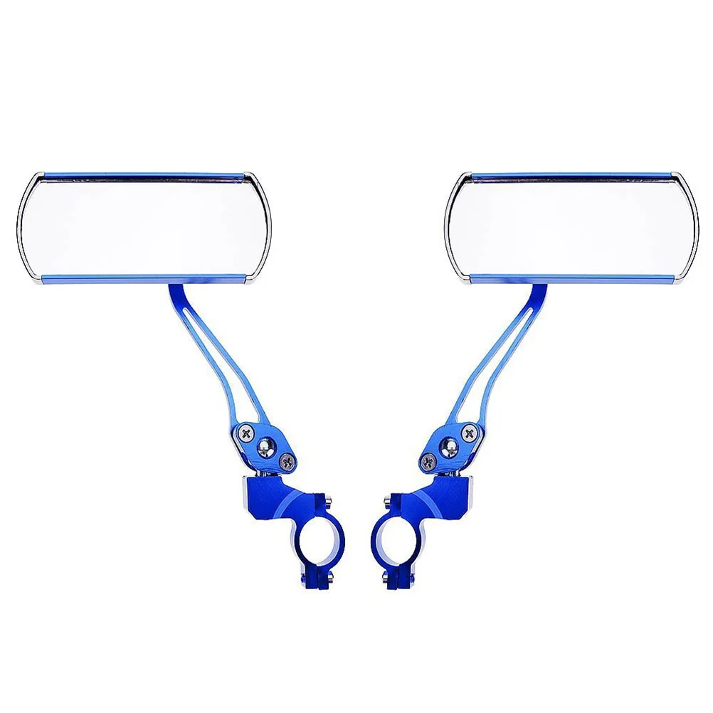 

A Pair of 360 Degree Bike Handlebar Mirrors Super -Resistant Lightweight Wide Angle Fully Adjustable Cycle Rear View