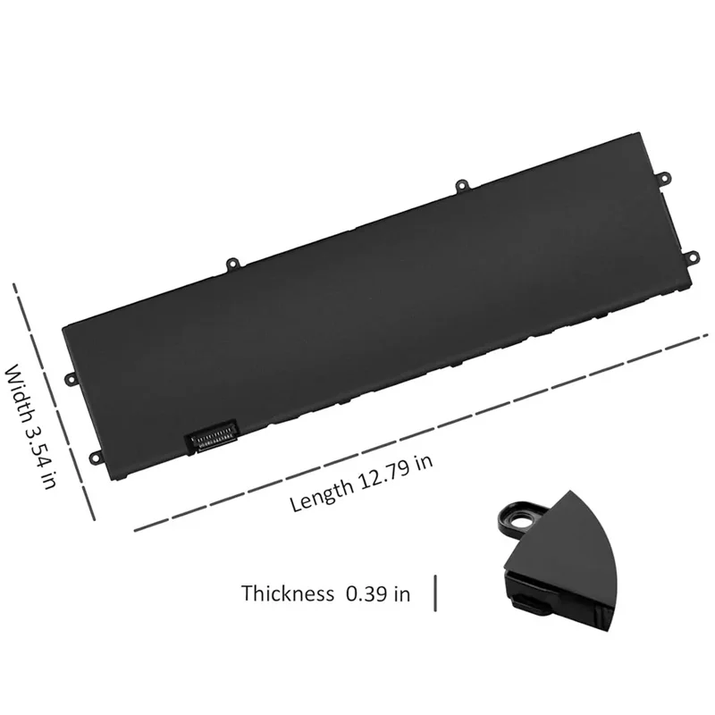DWVRR 11.4V 87Wh Bateria do laptopa Dell Alienware x17 R1 R2 Alienware x15 R1 R2 Inspiron 16 7620 2-w-1 Notebook 0017GN