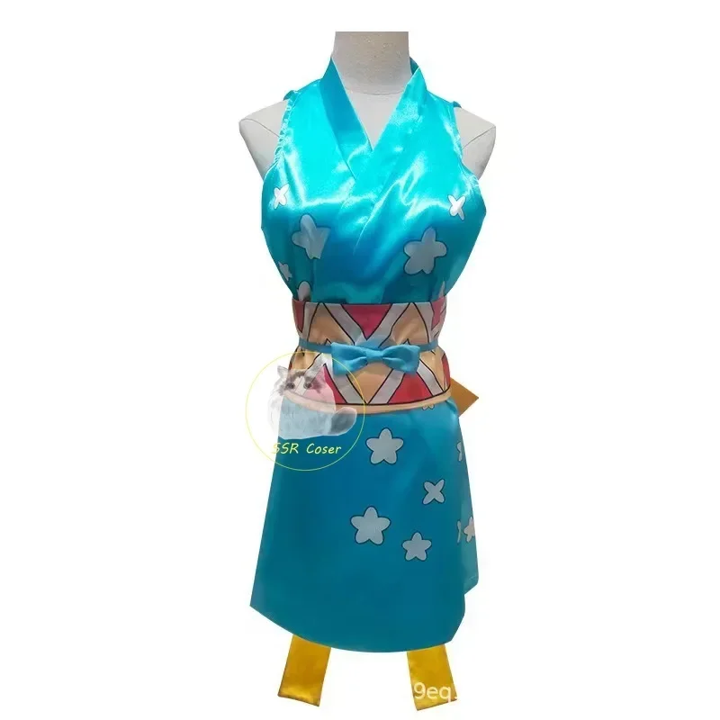 2025 New Anime Yukata Wano Country Cosplay Costume Nami Wig Dress Uniform Women Girls Kimono for Halloween C wat157