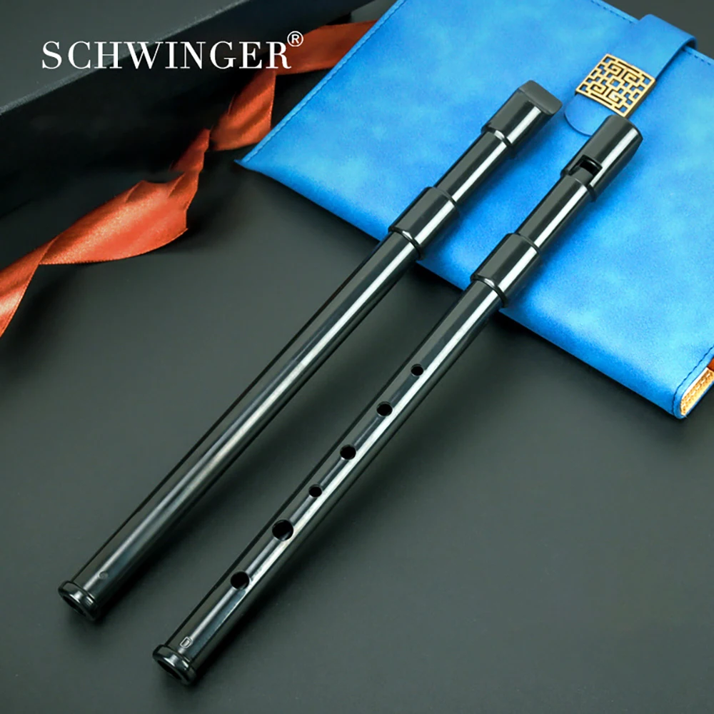 Schwinger Portable 6 trous résine enregistreur clé D pour débutant Non toxique flûte enregistreur enfants musique