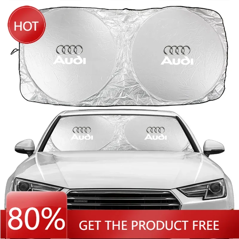 

2025 Автомобильный козырек от солнца с защитой от ультрафиолета для Audi RS3 S4 S6 S7 TT A1 A2 A3 A4 A5 A6 A7 A8 A8L Q1 Q2 Q3 Q4 Q5 Q6