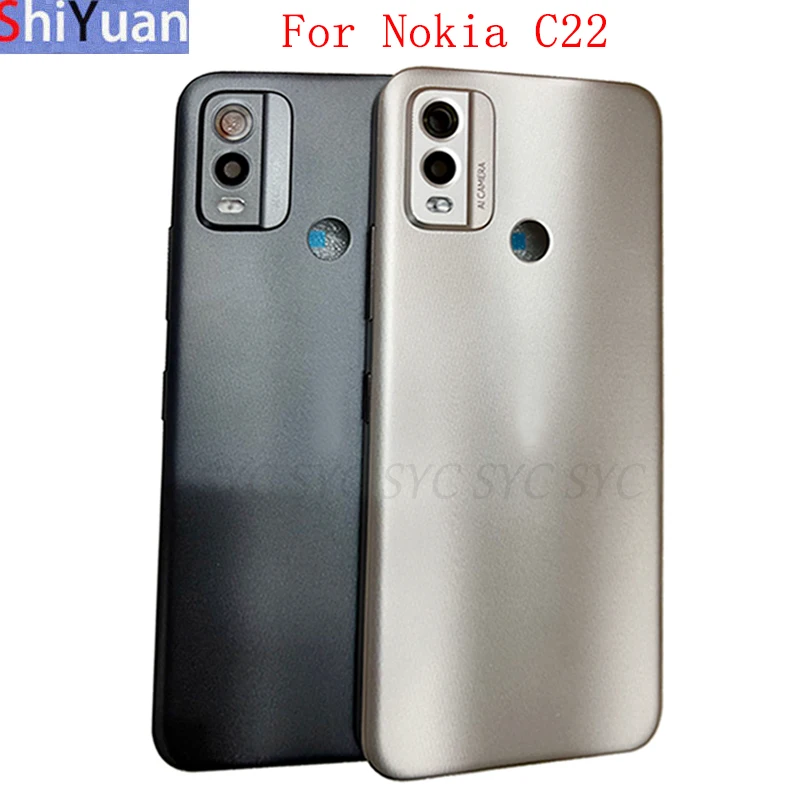 

Battery Cover Rear Door Housing Case For Nokia C22 Back Cover with Logo Replacement Parts