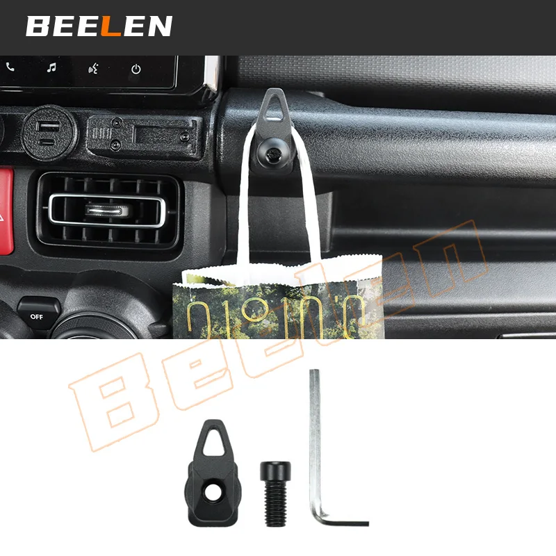 

Многофункциональные крючки для хранения для Suzuki Jimny JB64 JB74 3- и 5-дверные модели 2019-2026 годов, аксессуары для автомобиля на сиденье пассажира