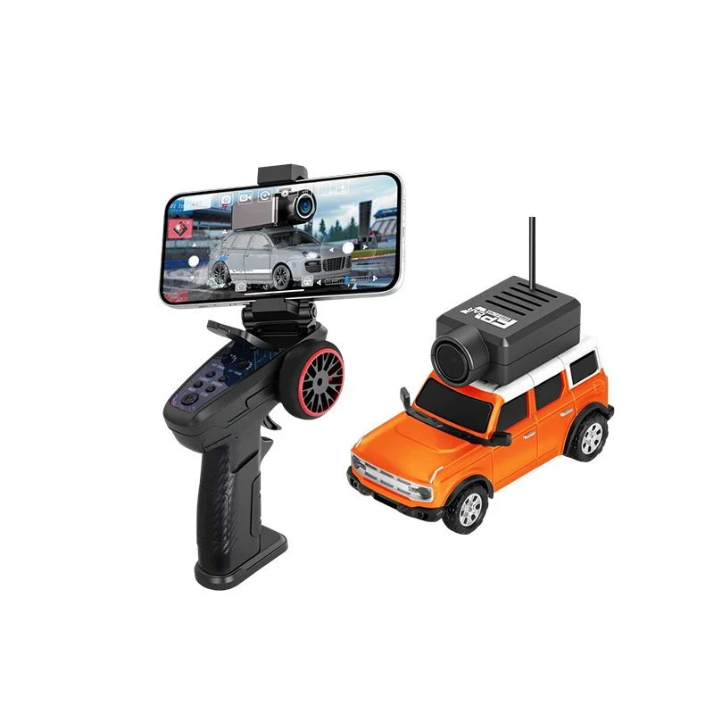 

Weili New Product 6405-C Gun style Remote Control Car 1:64 Liema Remote Control FPV Camera Children's Toy Drift Car